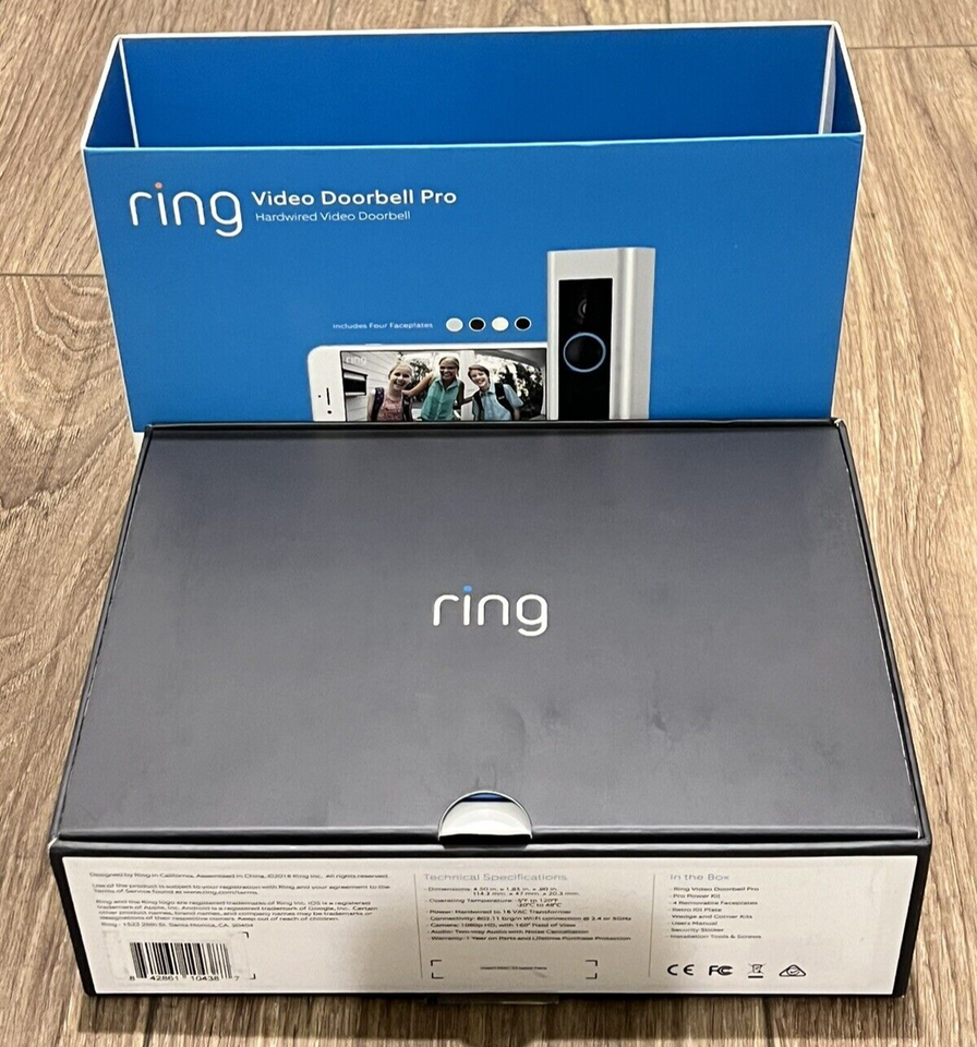 Ring Video Doorbell Pro Hardwired Video Doorbell with Camera