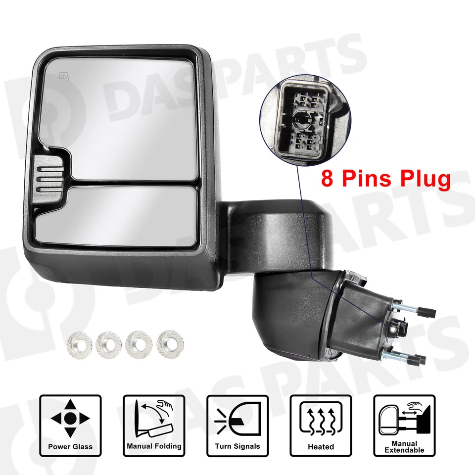 Tow Mirrors Temp Sensor For 19-24 Chevy Silverado GMC Sierra 2500HD 3500HD Pair - Image 2 of 4