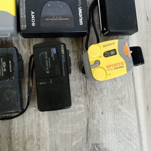 Sony Microcassette Walkman Tape Cassette Player Lot FOR PARTS REPAIR NOT WORKING - Picture 5 of 7