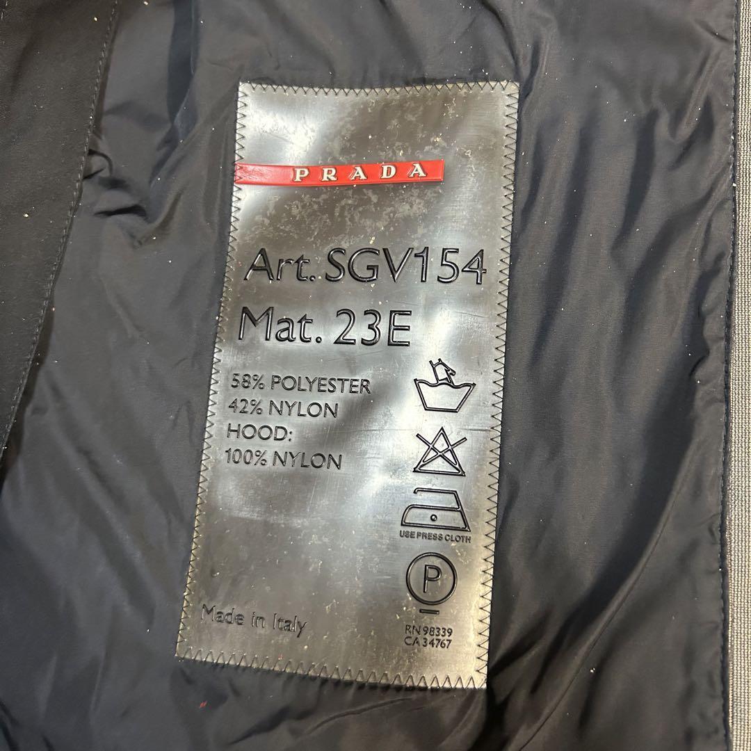 98aw archive prada GORETEX shell coat