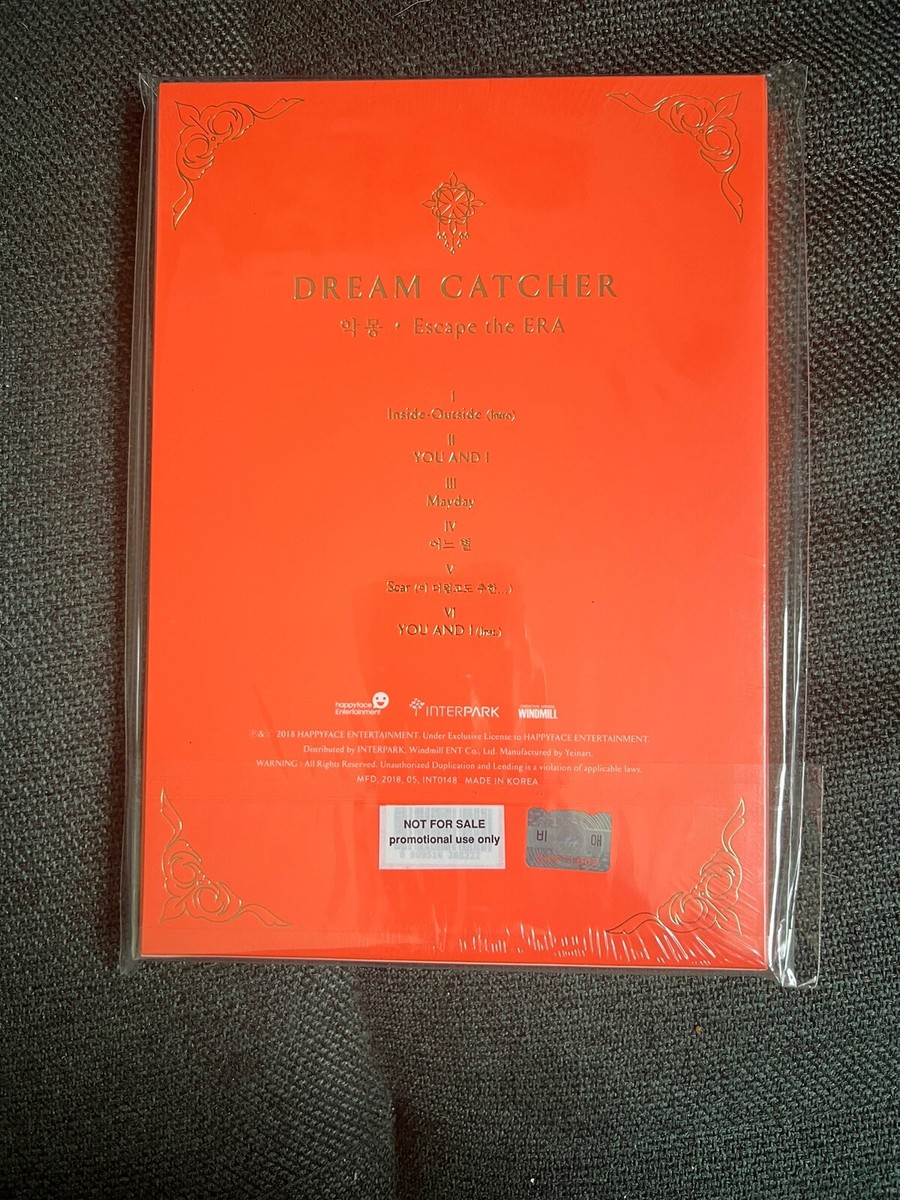 Dreamcatcher ETE Escape The Era SEALED official 2018 Album Orange
