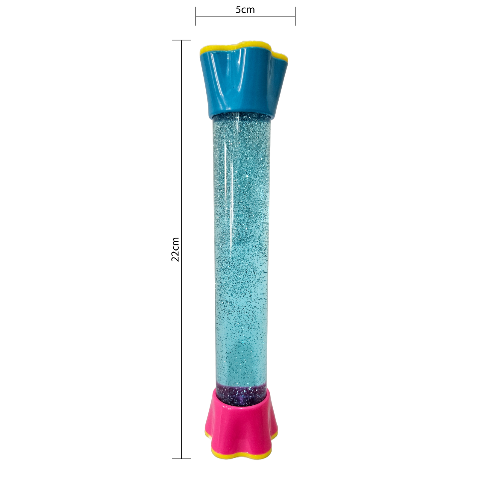 Liquid Sensory Snow Storm Glitter Timer for Autism, Sensory Needs, ADHD