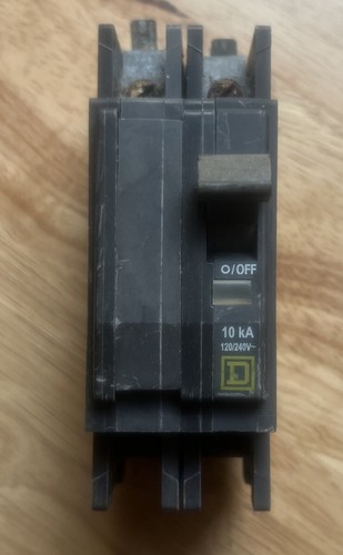 Square D Heat Kit Circuit Breaker 60A QOU2605250 USED