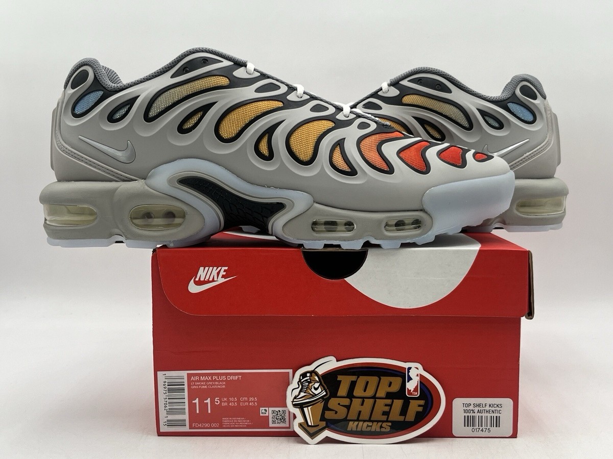 New Nike Air Max Plus Drift Light Smoke Grey 2024 Size 11.5