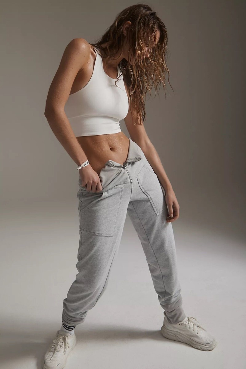 FEVERTIME★韓国★22 POSTER wide jogger sweat pants/追跡あり NEW Free People Movement On The Road Jogger Sweat Pants Sz S
