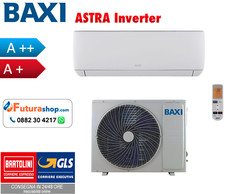 Condizionatore Climatizzatore BAXI Astra Monosplit 9000, 12000, 18000 BTU A++/A+