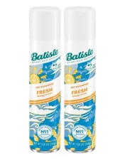 Batiste Fresh Breezy Citrus Dry Shampoo 3.81oz 2 Pack