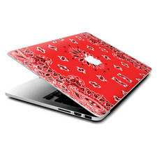 Skin Decals Wrap for MacBook Pro Retina 13" - Red Bandana