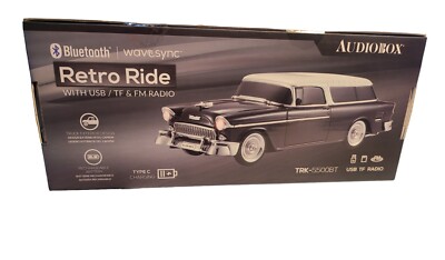 Audiobox 1955 Chevy Bel Air Bluetooth Speaker Car Retro Ride with