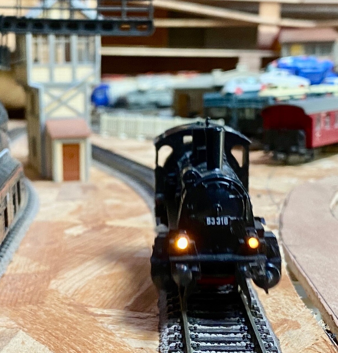 Locomotive à Vapeur Fleischmann HO 1255 De 1954 - Modèle à Clé - Testé Fonctionnel - RARE