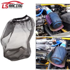 Car Air Filter Cover Dustproof Waterproof Fit For High Flow Air Intake Filter Bk