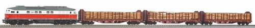 Piko 58213, Zugset BR 232 + 3 Holzwagen, WFL, Digital + Sound, Neu & OVP, H0 AC | Zustand: Neu