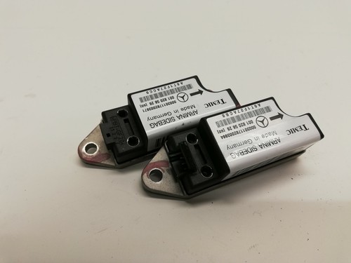 Mercedes W210 E280 Airbagsensor Airbag Steuergerät Sensor 2 Stück 0018205626 (00