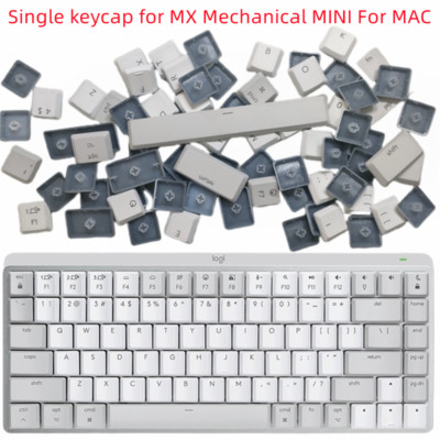 Logitech MX Mechanical Mini KEYBOARD REPLACEMENT KEYCAPS Pearl White For MAC