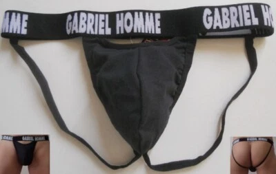 Jock strap Gabriel Homme noir taille M - Photo 1/4