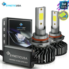 Syneticusa 9005 Led Headlight Cob Bulbs Conversion Kit 6000k White