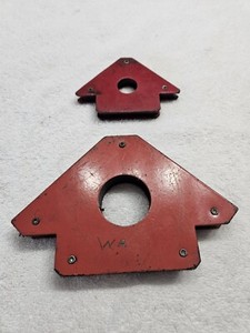 2pc MAGNETIC WELDING HOLDER Arrow weld clamp hold big 7 inch hands free 3 angle