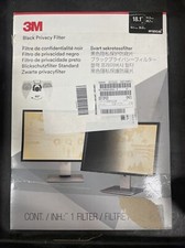 3M PF181C4B BLACK PRIVACY FILTER 18.1" STANDARD FILTER