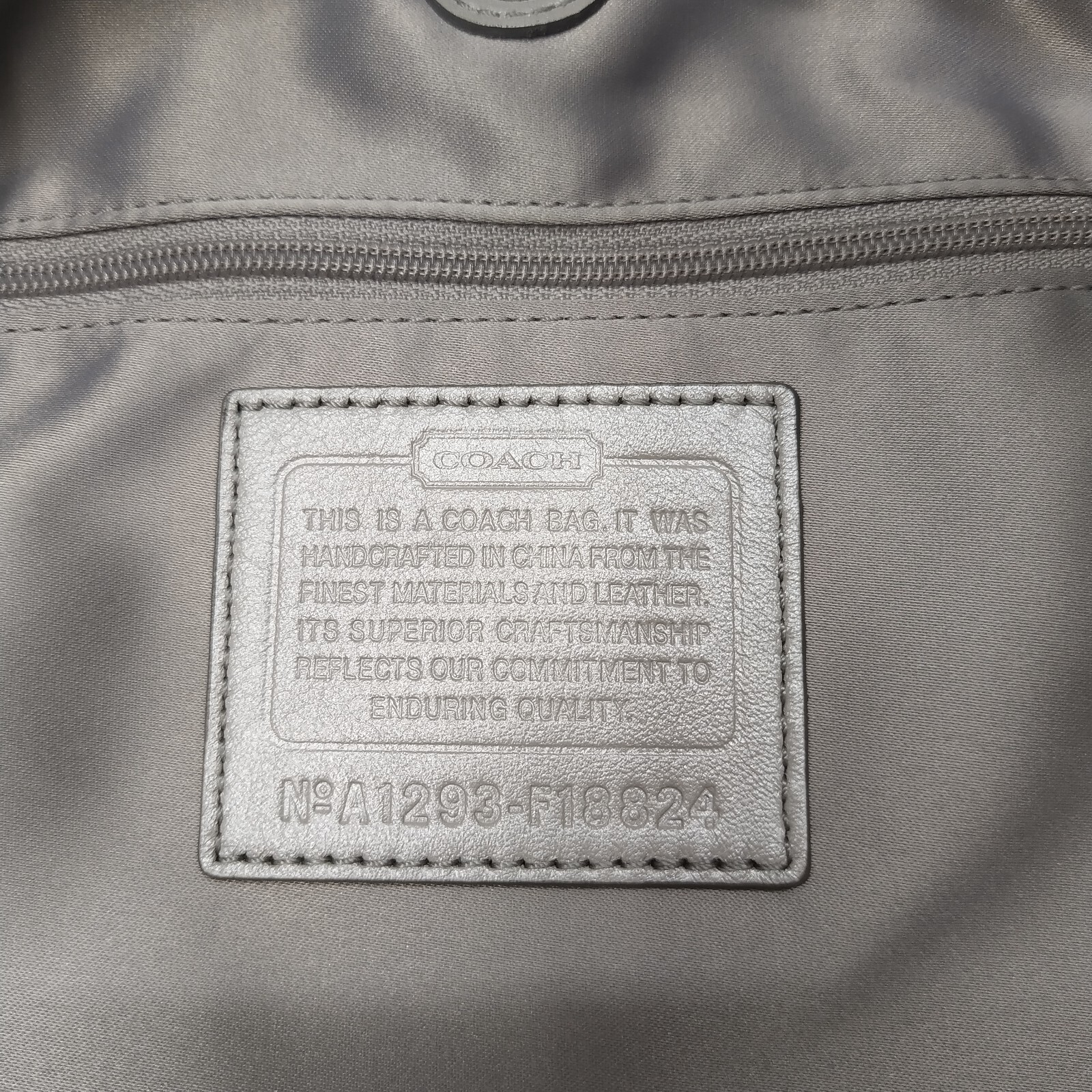 Coach Multicolor Round Patchwork Canvas Leather 3… - image 15