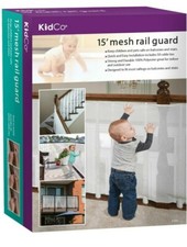 KIDCO S305 White MESH RAIL GUARD WHITE 180" X 0.1" X 33"