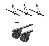 3X FahrradträGer Orion+DachträGer VDP Stahl FüR FüR Opel Astra H 5TüR 04-11