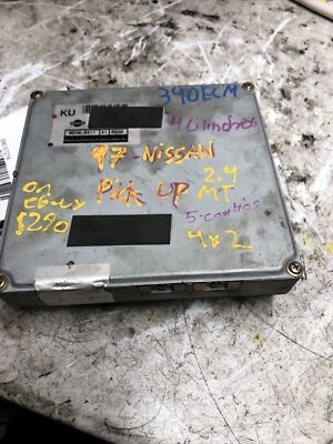 1997 97 Nissan Pick Up 2.4L M/T 4x2 Engine Control Module MECM-B211 A1 #390ECM