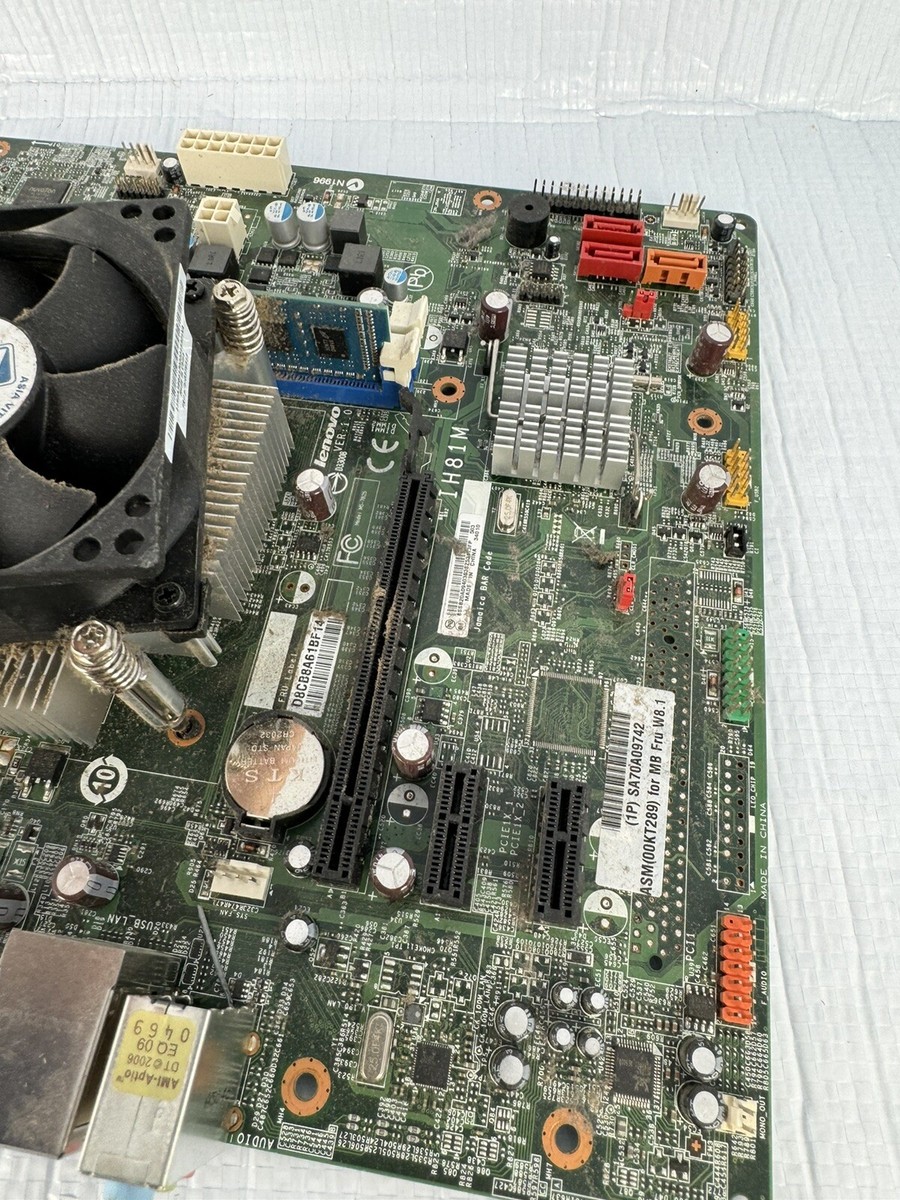 Lenovo M73 IH81M Motherboard H81 LGA1150 DDR3 mATX Intel Lenovo M73 IH81M Motherboard H81 LGA1150 DDR3 mATX Intel