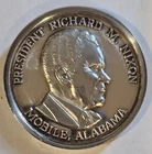 Richard Nixon Waterway 1 Troy Ounce Fine Silver 999 Round BU