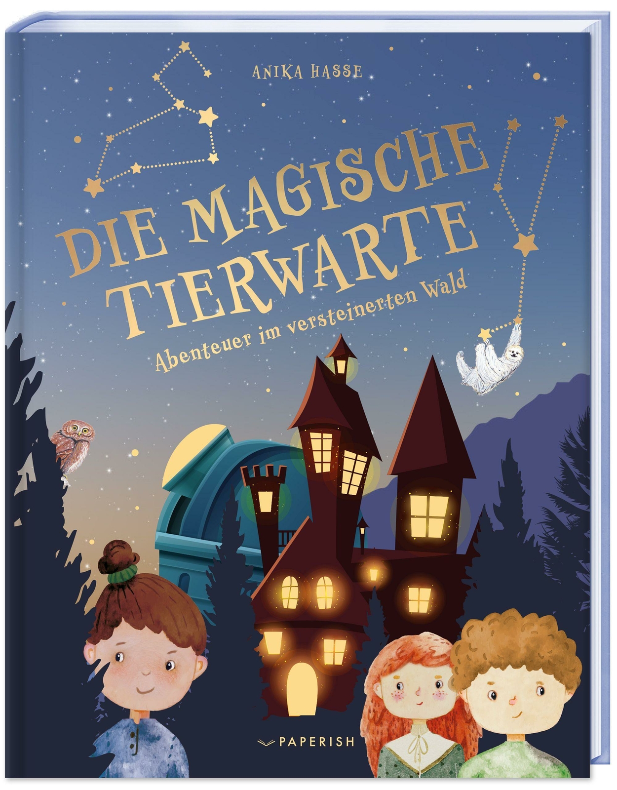 Thumbnail - Die Magische Tierwarte 01. Abenteuer Versteinerten Wald | Buch |