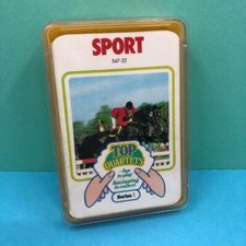 Vintage FX Schmid Top Trumps Quartets Sport Travel Boxed Card Game 1970s