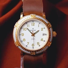 Vintage Men's Watch POLJOT AUTOMATIC Soviet Wristwatch 23 Jewels Serviced