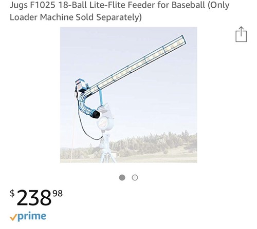 Jugs Mvp Combo Pitching Machine The Machine Also Come With A Jugs