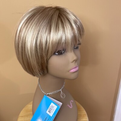 ESTETICA Designs Synthetic Mono Top Bob Style Wig SANDRA  display picture 2