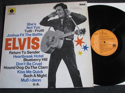 Elvis Presley-Golden Boy Elvis-Hörzu LP-1981 Germany-RCA-Victor-PL 43559