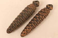 Uhrengewichte Zapfen Zapfengewichte Kuckucksuhr Wanduhr 531 g massiv 2 Stk.