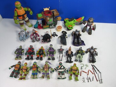 TMNT 2012 SET Actionfigur TEENAGE MUTANT NINJA TURTLES viacom SHREDDER Konvolut