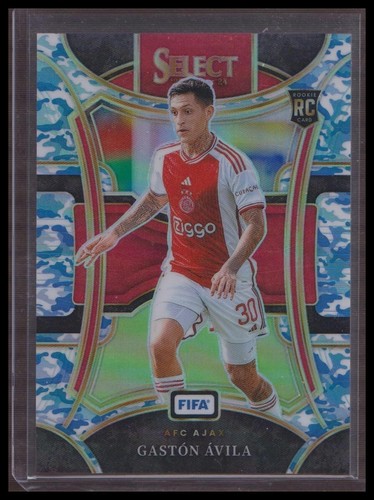 GASTON AVILA 2023 SELECT FIFA MEZZANINE ROOKIE WINTER CAMO RC 42/99!!!