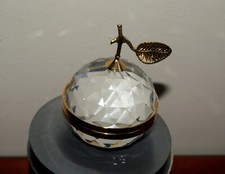 SWAROVSKI PHOTO FRAME – APPLE GOLD KING