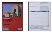 10 DDT DOCUMENTO DI TRASPORTO 50 FOGLI A5 2 COPIE DATA UFFICIO DU1607CD200