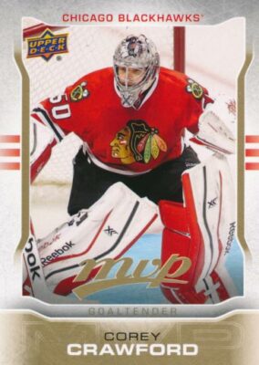 2014-15 Upper Deck MVP #259 COREY CRAWFORD - Shortprint - Chicago Blackhawks