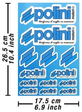 Polini Decals Stickers Vinyl Replacement Autocollant Aufkleber Adesivi