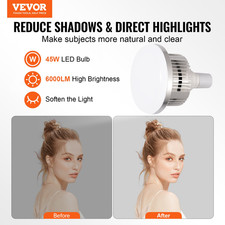 Softbox Lighting Kit, 20" x 28", Live Streaming