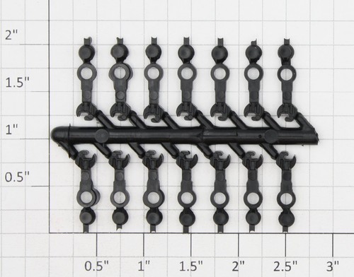 Acoplador ficticio Roundhouse 29725 HO Acessories HO (paquete de 14) | Zustand: Used