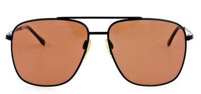 Vintage SERENGETI Drivers 5241 63mm Black Classic Aviator Sunglasses Japan