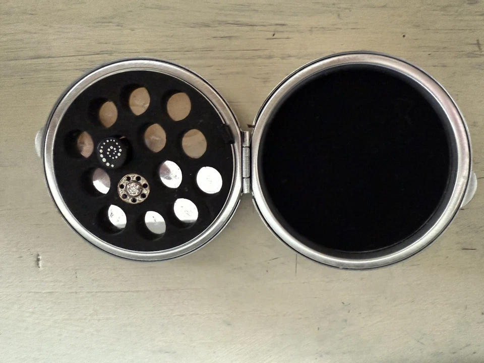 JewelPop Cristal Ébano Camaleón - Camaleón Genuino Con Soporte Foto 2 de 4