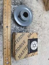 MASTERDRIVE AK30-3/4 pulley  3'' machined steel V pulley NEW IN BOX