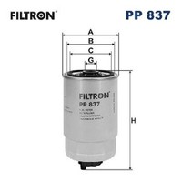 Kraftstofffilter FüR Renault Super B 1.6 85 Bis 96 Filtron Teil 000761410