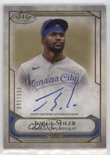 2021 Topps Tier One Tier One Talent /300 Jorge Soler #T1TA-JOS Auto 0c3
