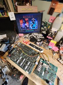 MORTAL KOMBAT 2 PLUS + PCB JAMMA ARCADE BOARD 8 MEGABYTE SET WORKING!!! MIDWAY 