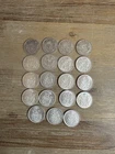 Lot of 19 Silver Canada Silver Half Dollars/50 Cents